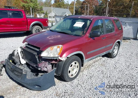 2005 Honda Cr-V Lx from USA, damaged, VIN JHLRD78505C022092